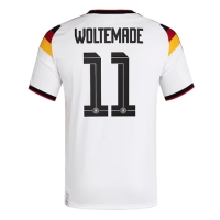 Camiseta Alemania Nick Woltemade #11 Primera Equipación Replica Mundial 2026 mangas cortas